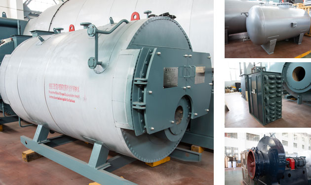 6 tph WNS gas fired fire tube boiler project