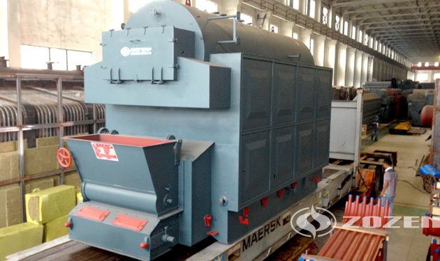 10 tph DZL biomass fired boiler for heating