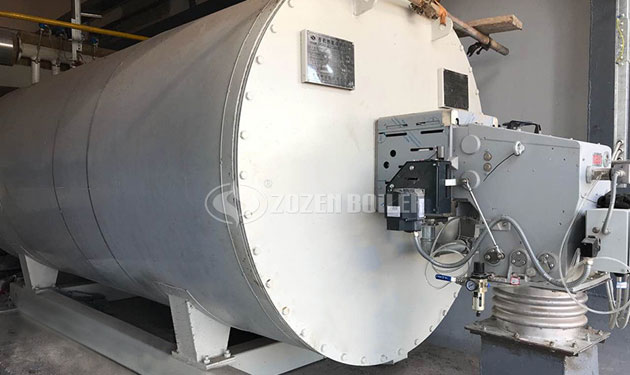 1.5MW gas-fired thermal fluid heater for paper industry