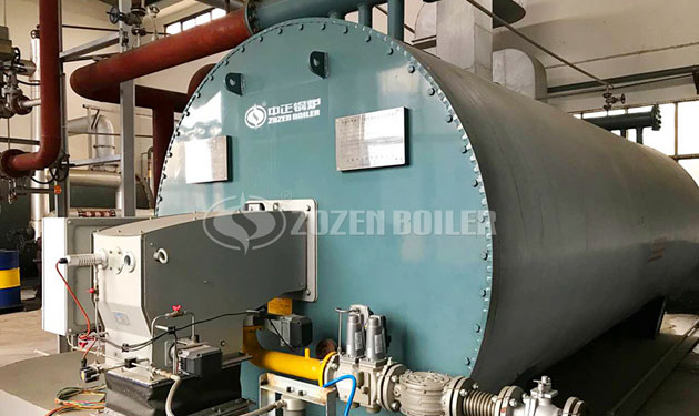 2.4MW YQW gas fired thermal fluid heater project