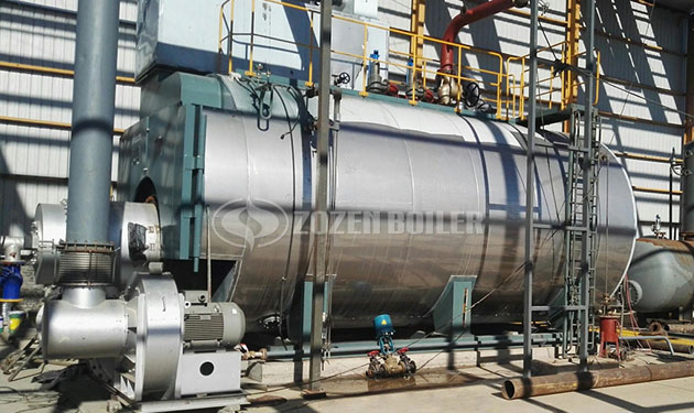 20 tph WNS gas fired fire tube boiler project