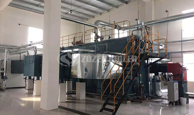 20 tph SZS gas fired boiler project