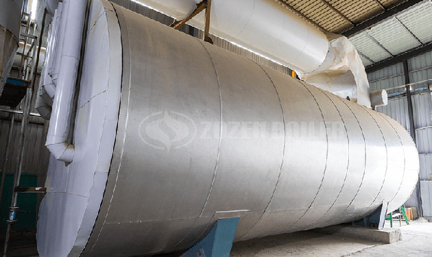 9.4MW YQW gas fired thermal fluid heater project